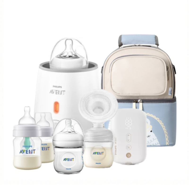 Philips Avent Breastfeeding Set AV20 - Single Electric Breastpump (SCF396/11) + Fast Bottle Warmer (SCF358/00) + FREE Gifts worth $138.80!