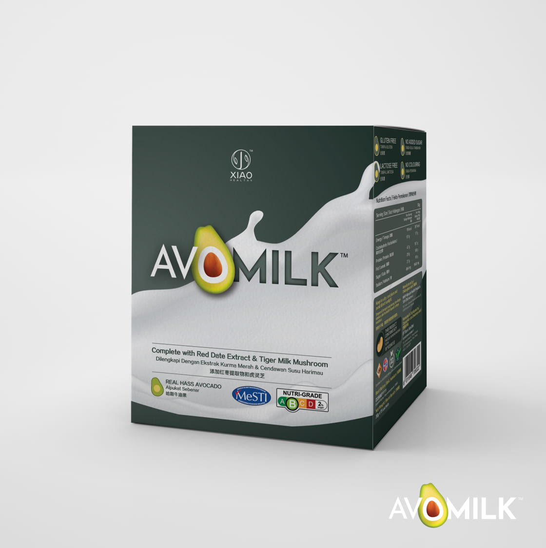 AVOMILK by Xiao Healthy 450gm (BOX)