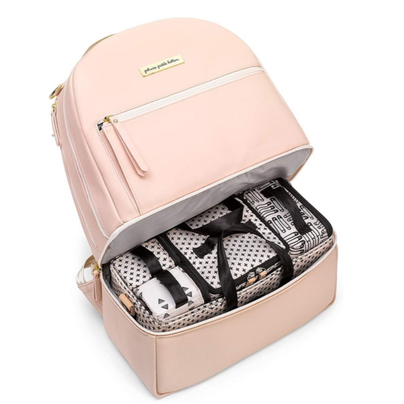 Petunia Pickle Bottom Axis Backpack - Blush Leatherette