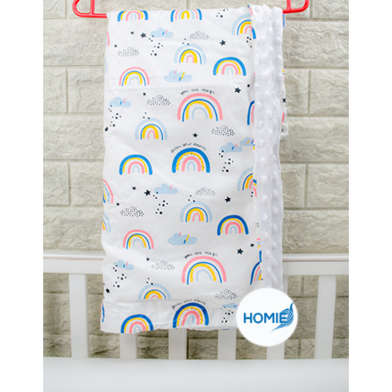 Homie Ultra-fine soft short plush Baby Blanket/baby air con blanket/Extra Soft (75*110cm)