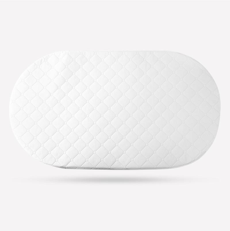 Momobebe Waterproof Easy Clean Baby Bassinet Mattress Soft Sponge 