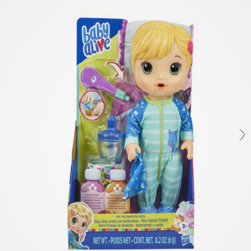 baby-fair Baby Alive All Better Baby Blonde Hair