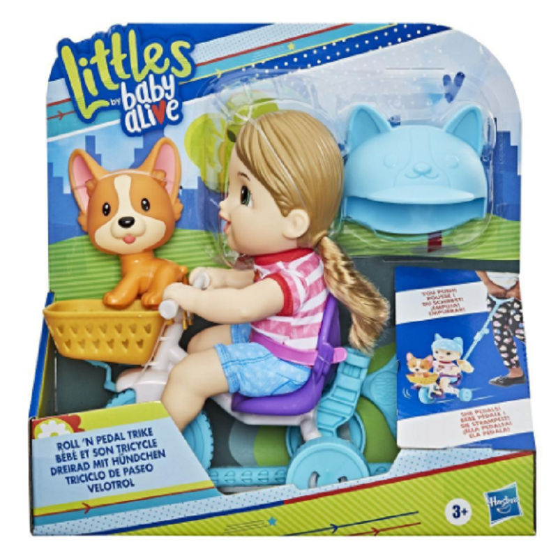 baby-fair Baby Alive Littles Roll and Pedal Trike