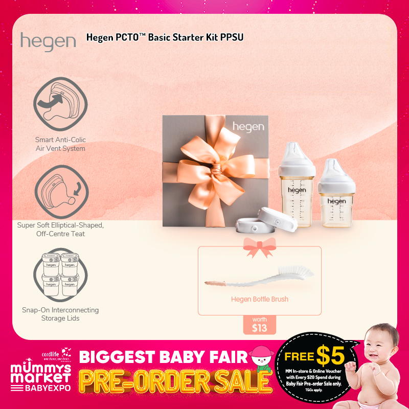 Baby Fair | Hegen PCTO™ Basic Starter Kit + FREE Gifts worth $13