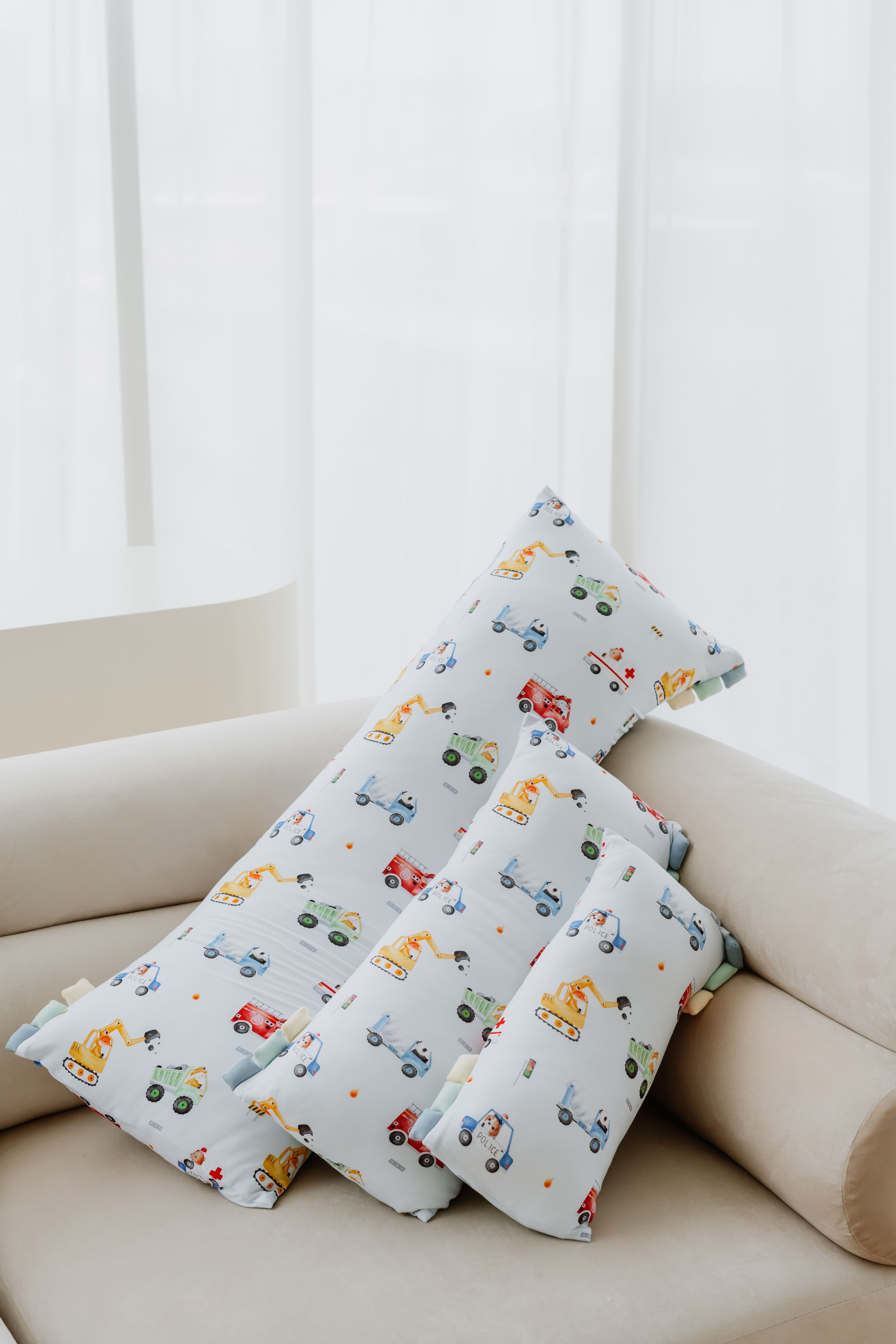 Beary Beary Bamboo Pillow in XL