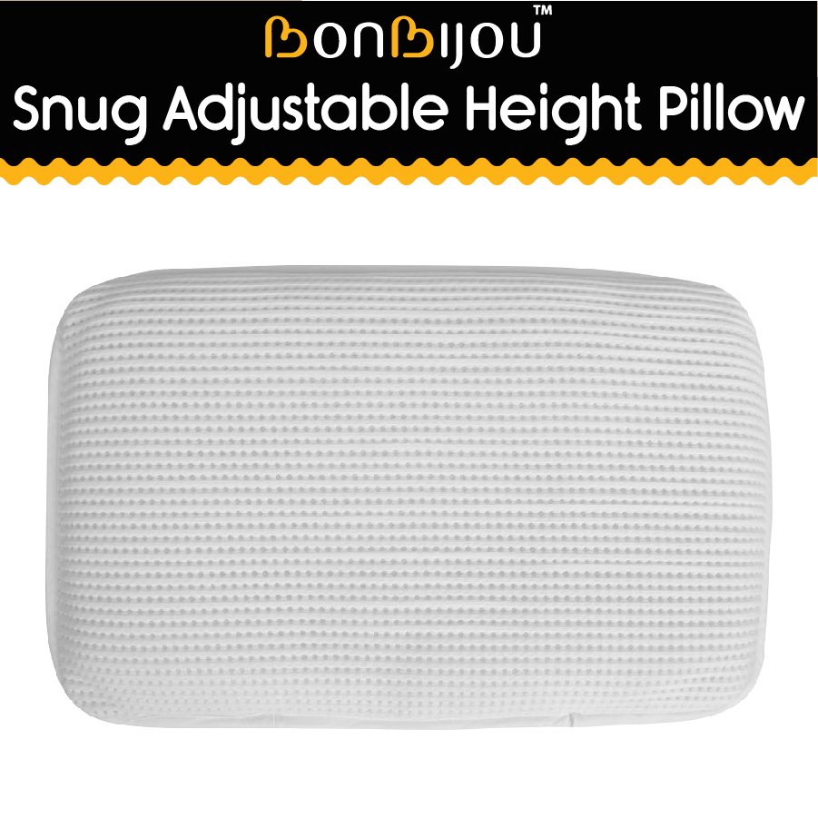 Bonbijou Snug Adjustable Height Toddler Pillow
