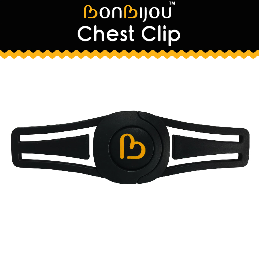 Bonbijou Chest Clip - Black