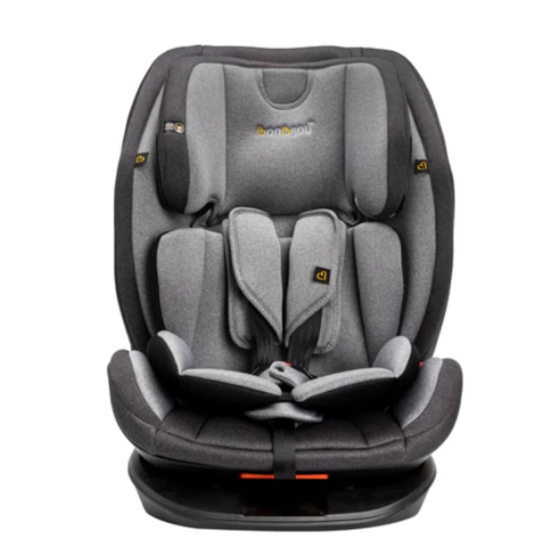 Bonbijou Easy Rider Premium Car Seat (Black/Grey)