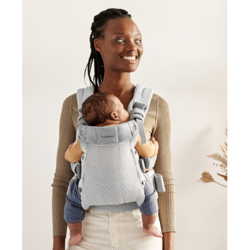 BabyBjorn Baby Carrier Harmony (3D Mesh) - Silver