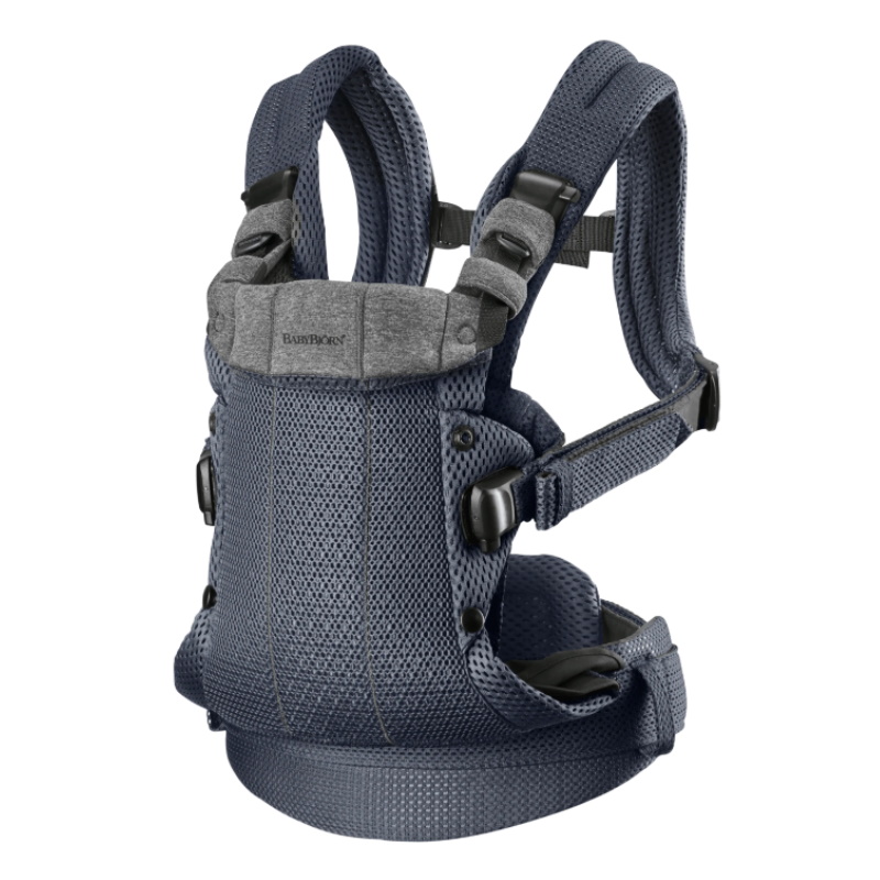 BabyBjorn Baby Carrier Harmony (3D Mesh) - Anthracite + FREE Carrier Bib (worth $39!)