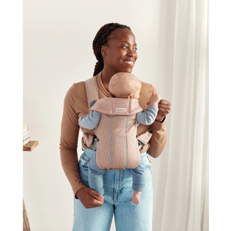 BabyBjorn Baby Carrier MINI (Mesh) - Dusty Pink