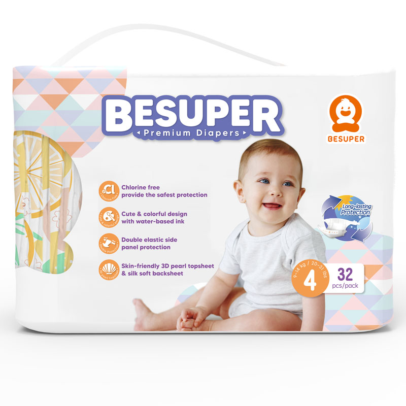 Baby Express Besuper Premium Diapers - Tape (Size 4)