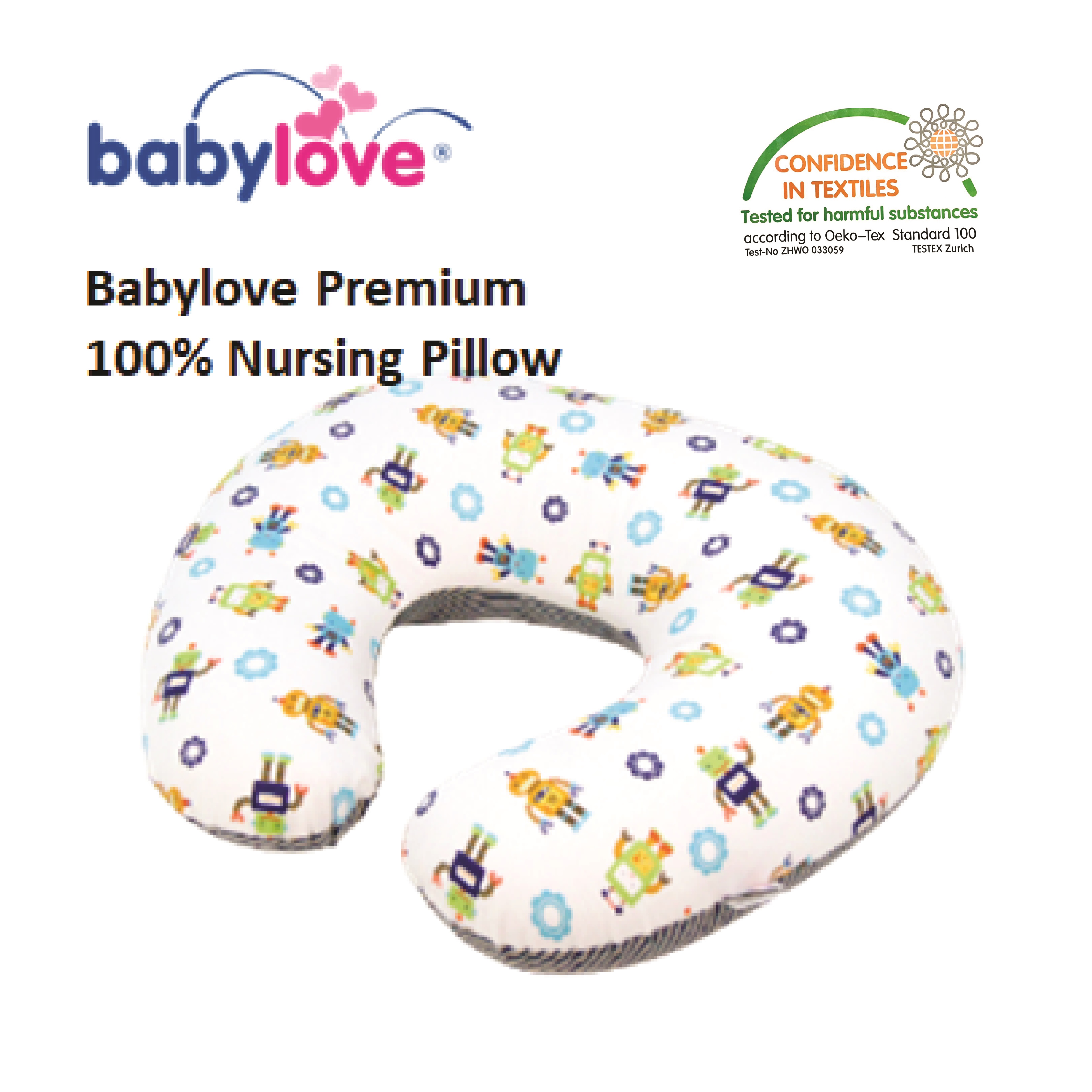 Babylove Premium Nursing Pillow (Assorted designs)