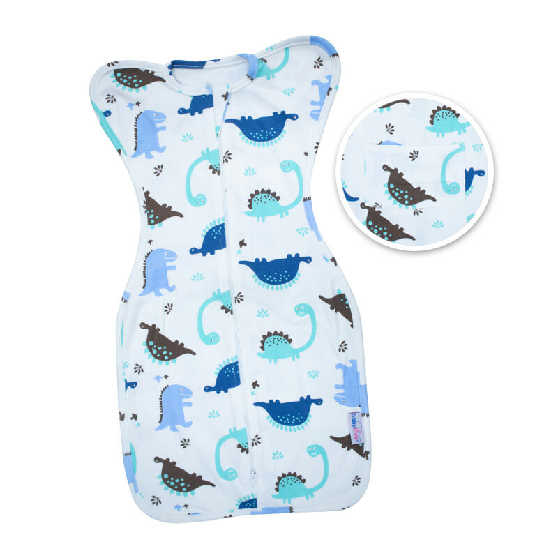 Babylove Zip-Up Cocoon Newborn Swaddle
