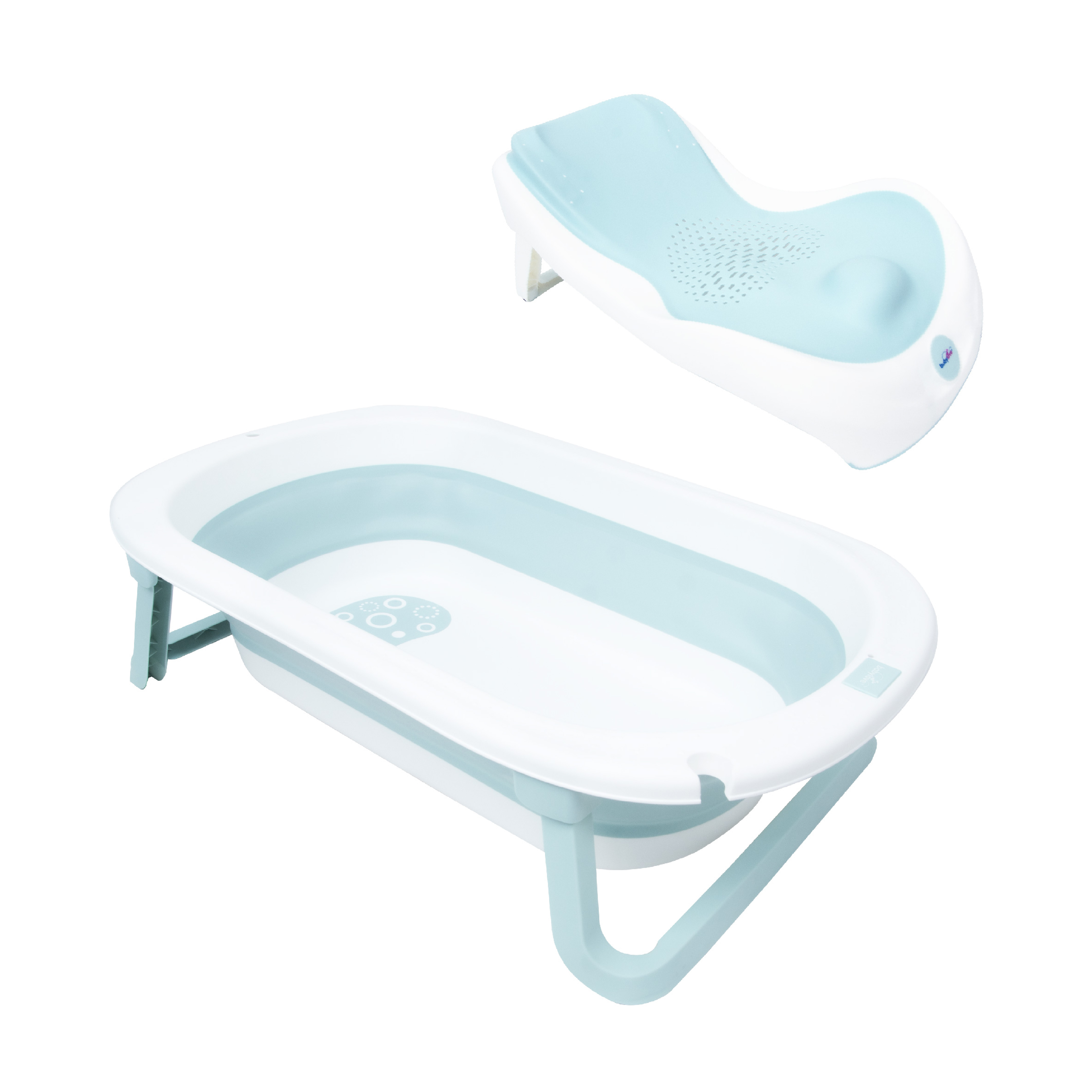 Babylove Foldable Bath Set with Bath Support