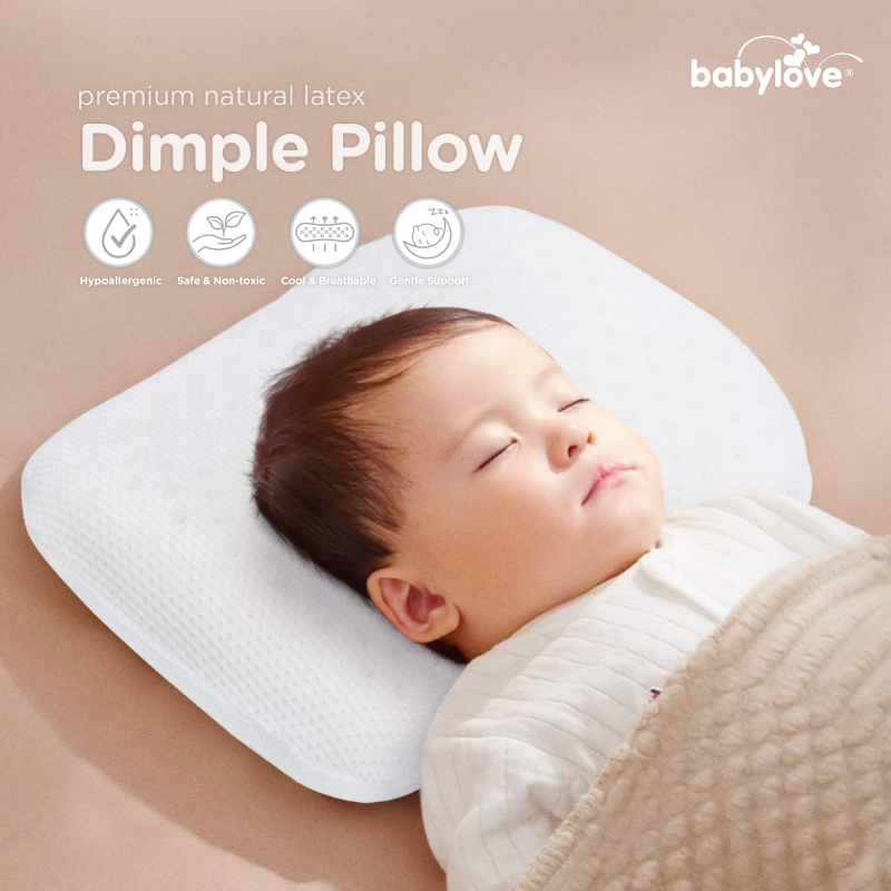 Babylove 100% Natural Latex Dimple Pillow