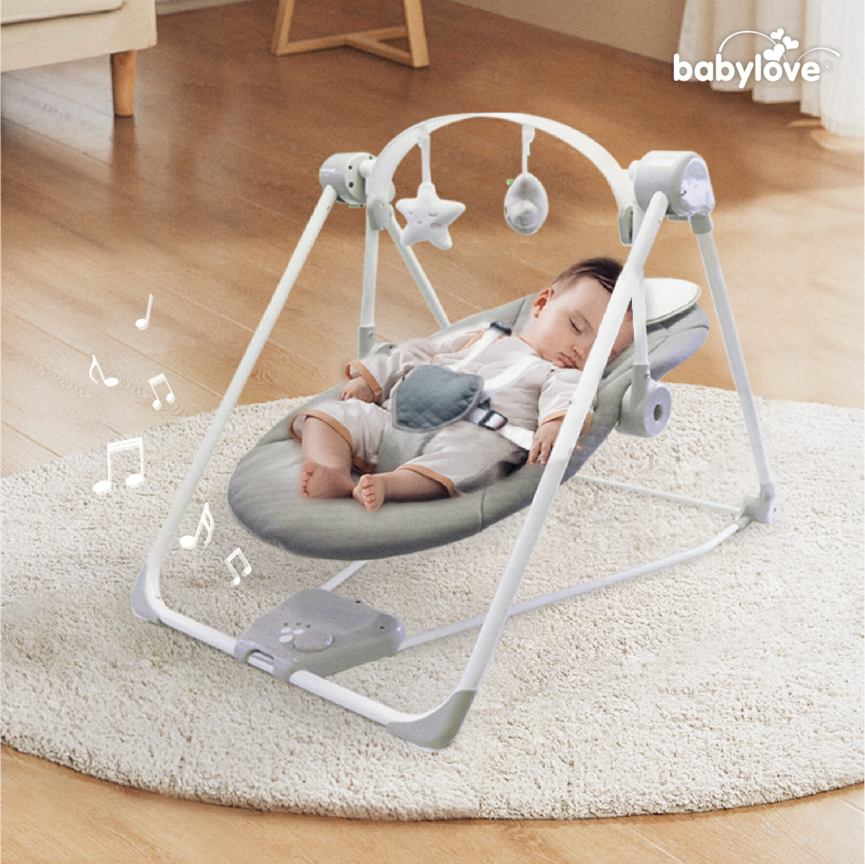 Babylove Serena Electric Baby Swing