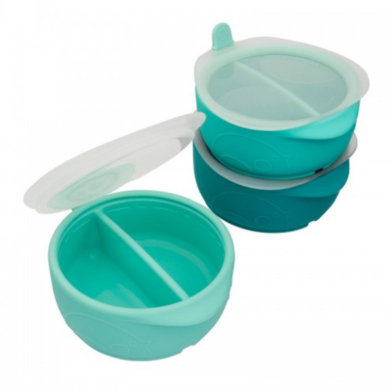 b.box Fill + Freeze (3-Pack Storage Bowls with Lid)