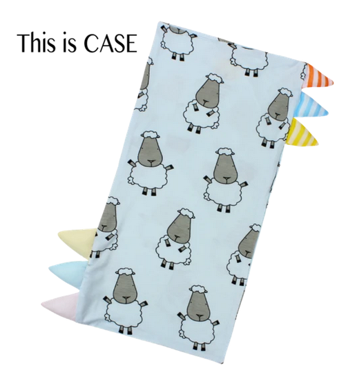 baby-fair Baa Baa Sheepz Color & Stripe Tag Bed Time Buddy Case - Medium Size (38 x 18cm) - Big Sheepz