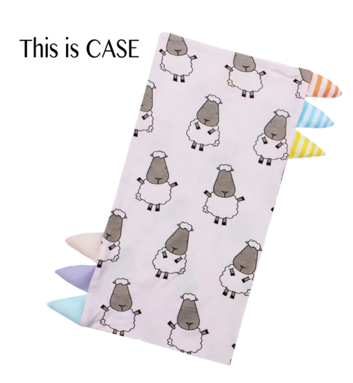 Baa Baa Sheepz Color & Stripe Tag Bed Time Buddy Case - Small Size (30 x 13cm) - Big Sheepz