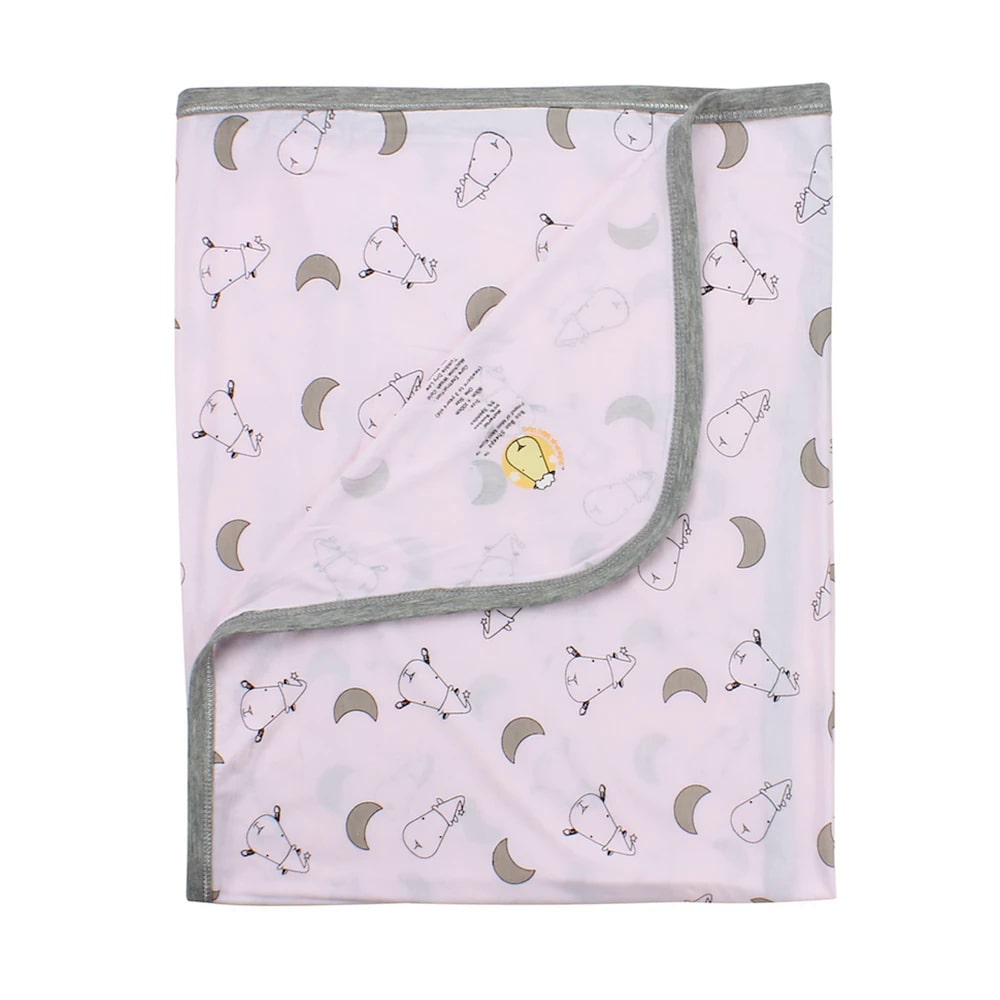 Baa Baa Sheepz Single Layer Blanket 0-36M (80 x 100cm) - Small Moon & Sheepz