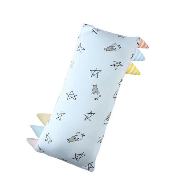 baby-fair Baa Baa Sheepz Color & Stripe Tag Bed Time Buddy - Medium Size (38 x 18cm) - Small Star & Sheepz