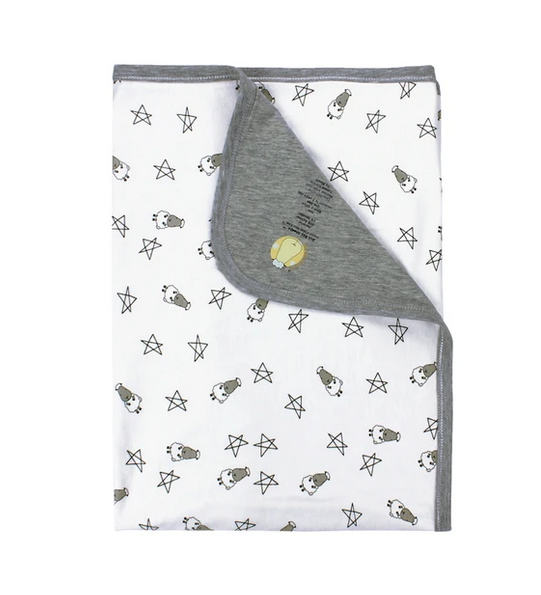 baby-fair Baa Baa Sheepz Double Layer Blanket 0-36M (80 x 100cm)  - Small Star & Sheepz