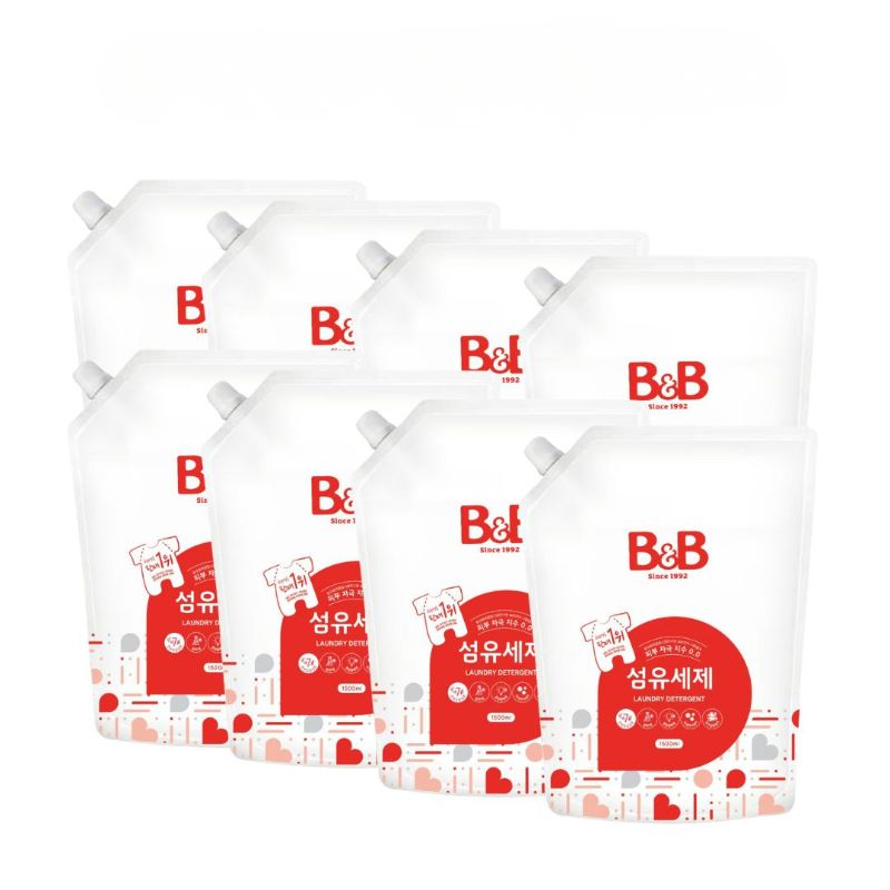 [Bundle] B&B Fabric Detergent Refill 1500ML