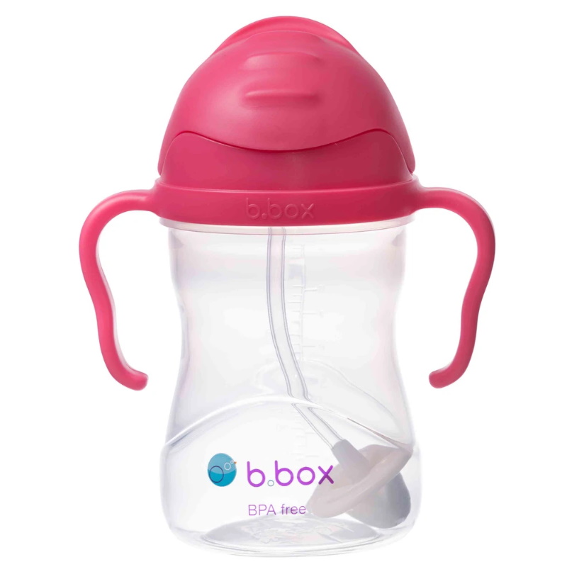 b.box Sippy Cup 8oz - Raspberry