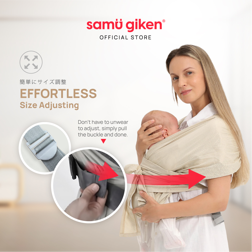 Samu Giken Air Mesh Baby Carrier With Adjustable Buckle Model AMC