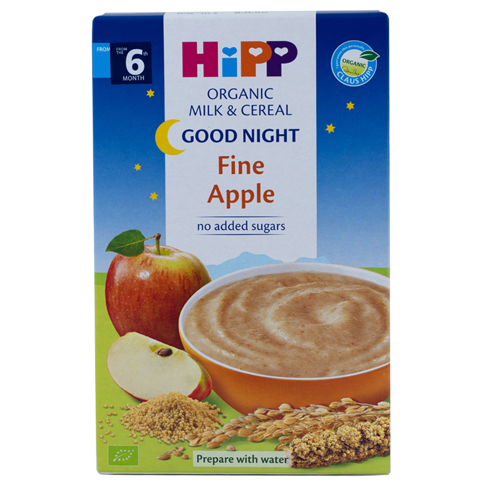 HiPP Organic Goodnight Fine Apple 250g [Bundle of 6]