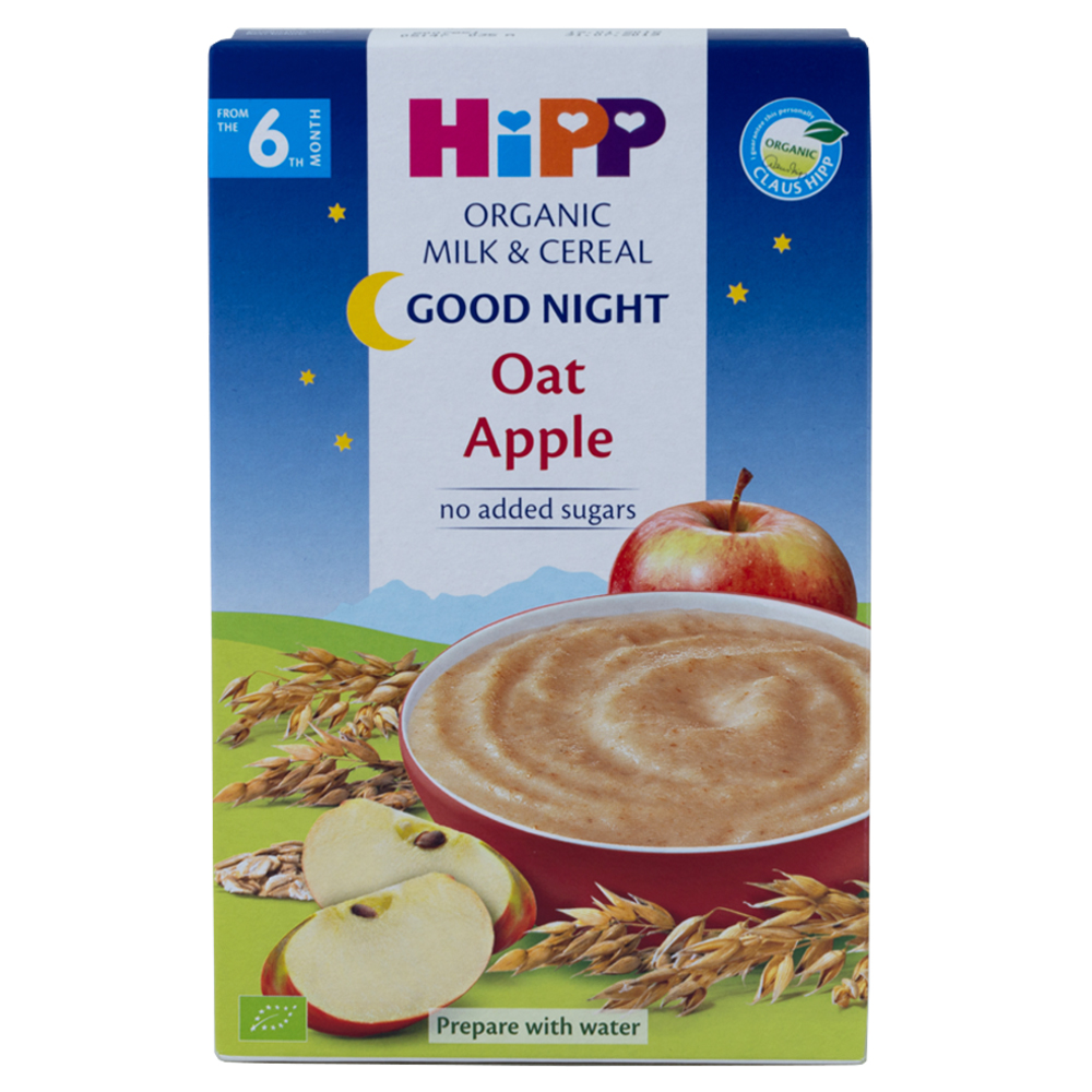 HiPP Organic Milk Pap Oat Apple 250g [Bundle of 6]