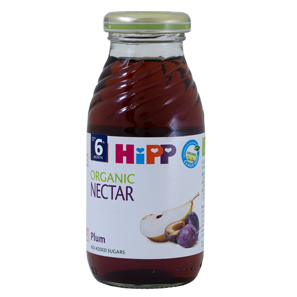 HiPP Organic Plum Nectar Juice 200ml [Bundle of 6]