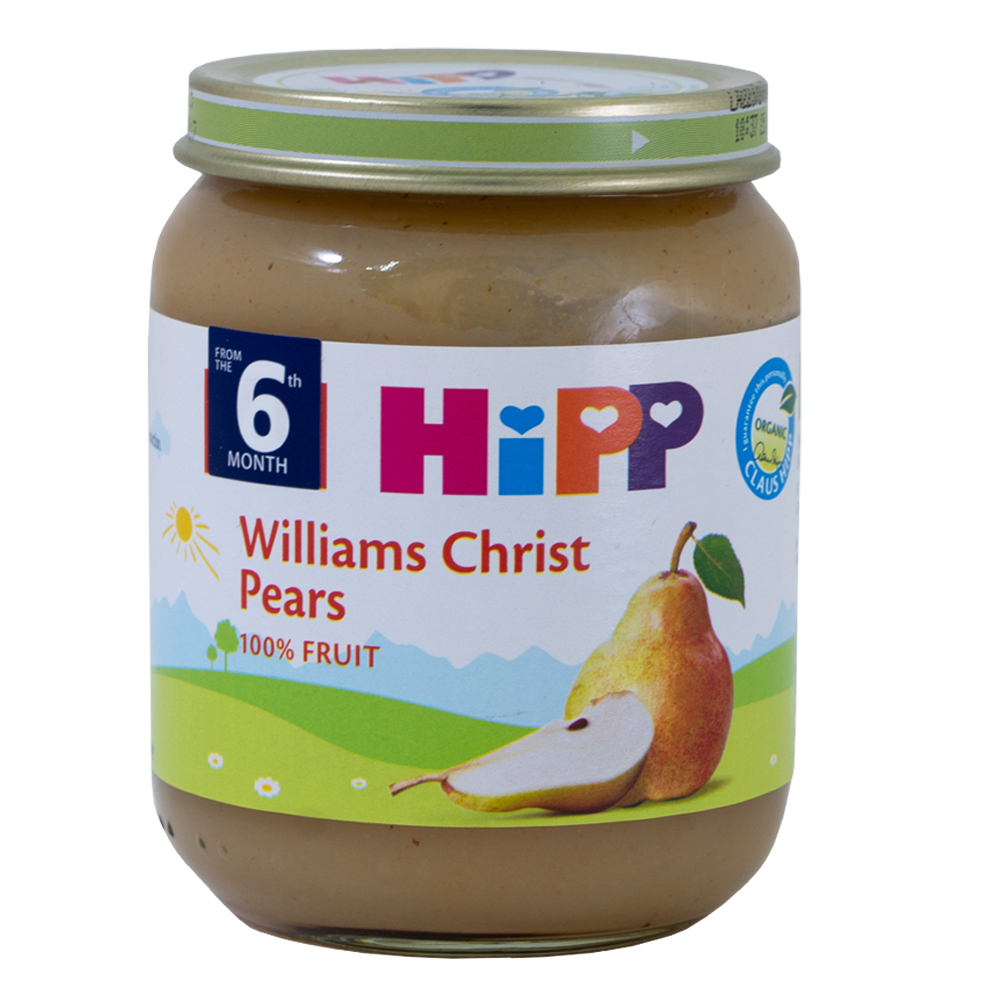 HiPP Organic William Christ Pear 125g [Bundle of 6]