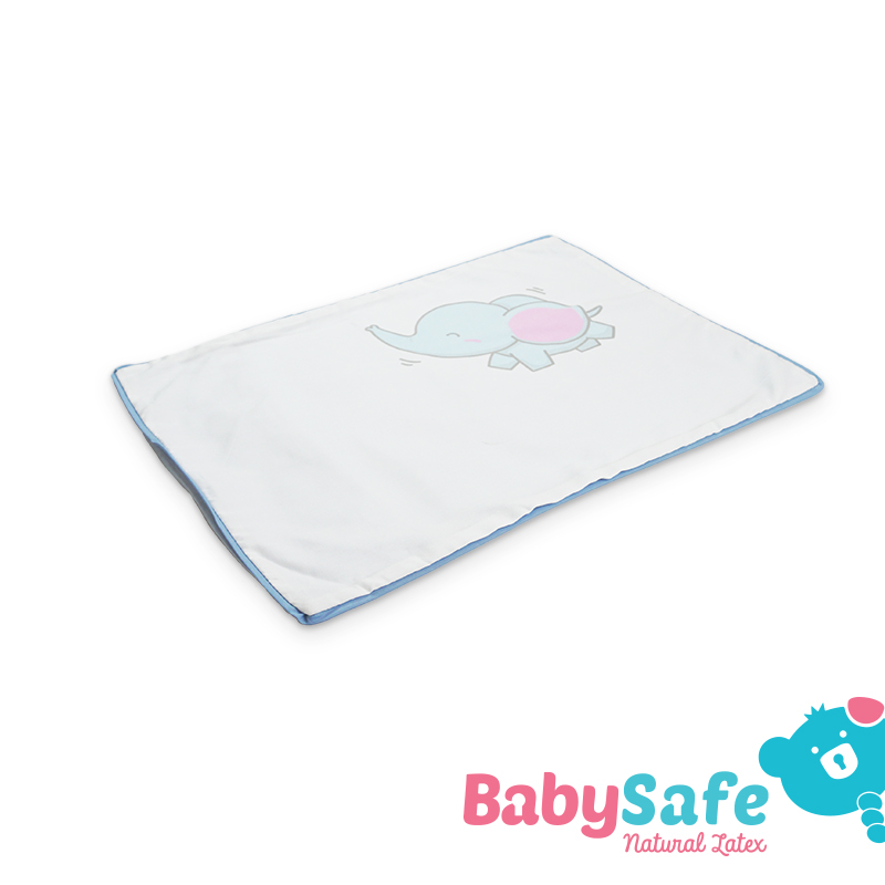 baby-fair BabySafe BFF Infant Pillow Case - Ellis the Elephant