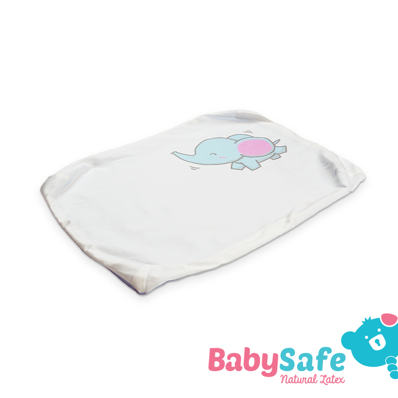 BabySafe BFF Toddler Pillow Case - Ellis the Elephant
