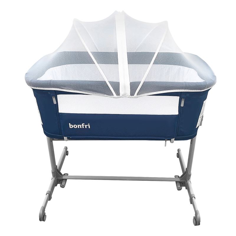 Bonfri S5 Rock and Relax Bassinet + Playpen (with Travel Bag and Mosquito Net)