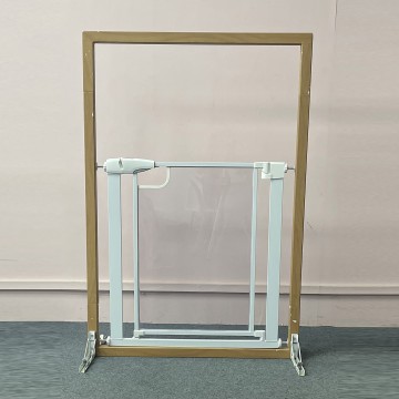 Lucky Baby Smart System BG-16 2 Way Swing Back Gate - Crystal Clear