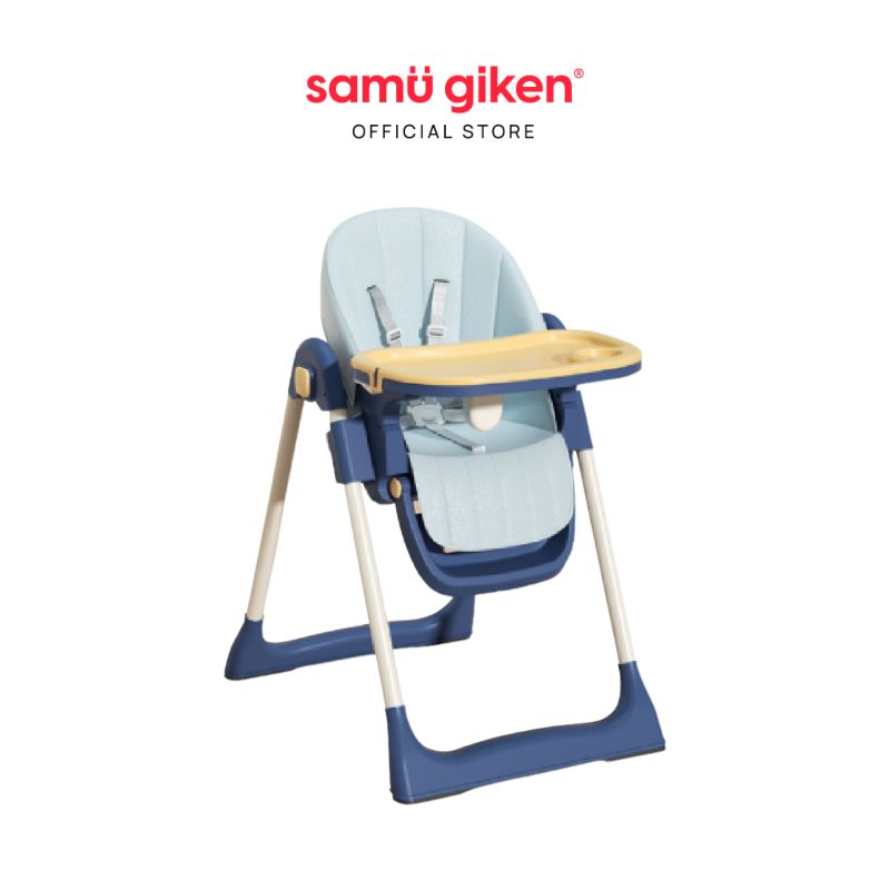 Samu Giken Baby & Toddler Travel or Dining High Chair BHC-809 - Blue