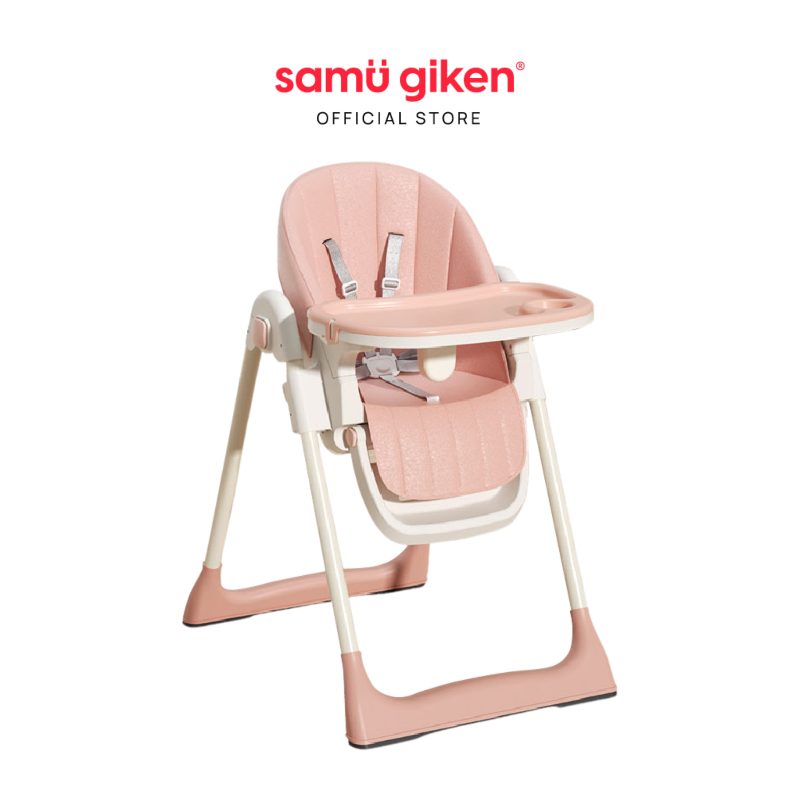 Samu Giken Baby & Toddler Travel or Dining High Chair BHC-809 - Pink