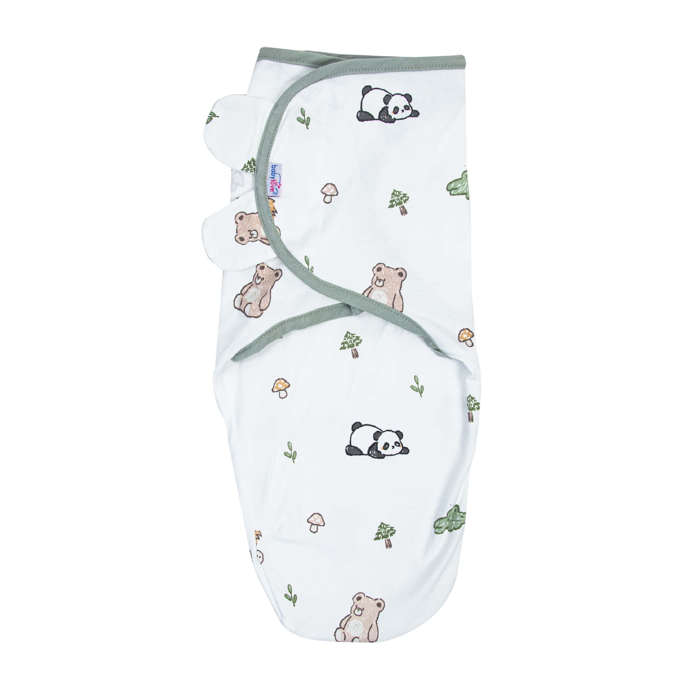 Babylove 100% Cotton Swaddle Wrap NB