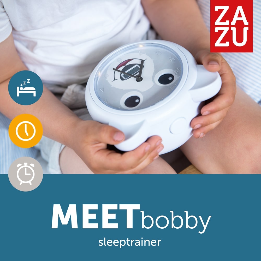 baby-fair Zazu Sleeptrainer with Alarm Clock, Bobby the Bear
