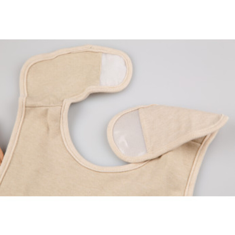 Baby Piper Bib 100% Organic Cotton Dye-Free Washable Reusable (1116)