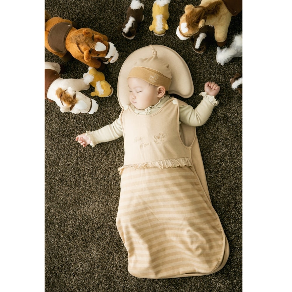 Baby Piper Sleeping Bag 100% Organic Cotton Dye-Free (1123)