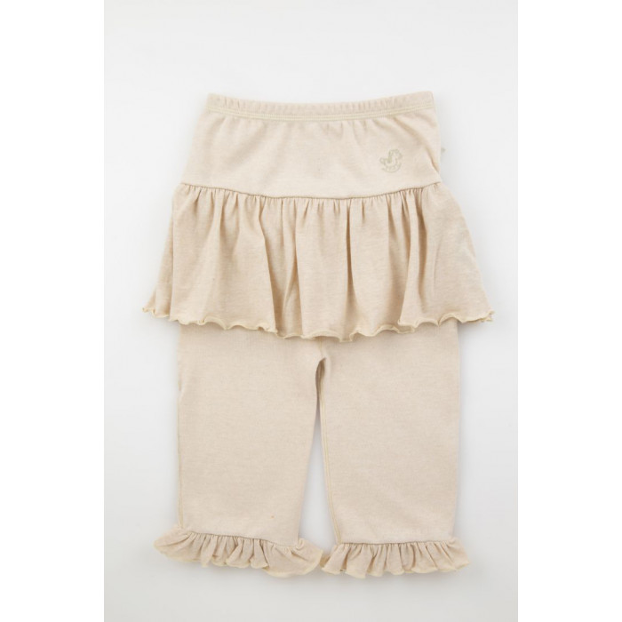 Baby Piper Pants Skirt 100% Organic Cotton Dye-Free (1129) Green
