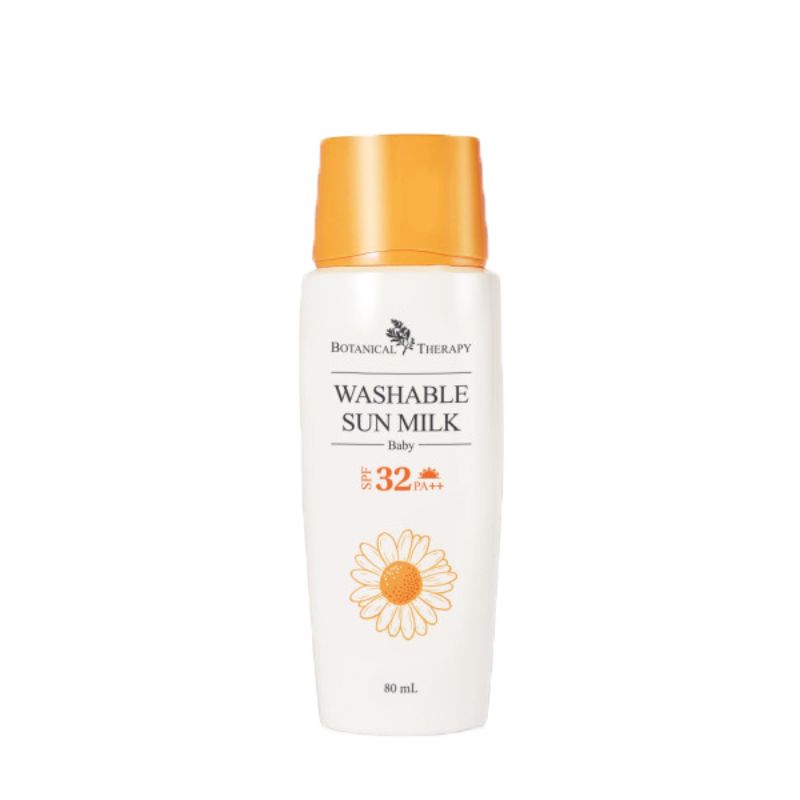 Botanical Therapy Baby Washable Sun Milk 80ml