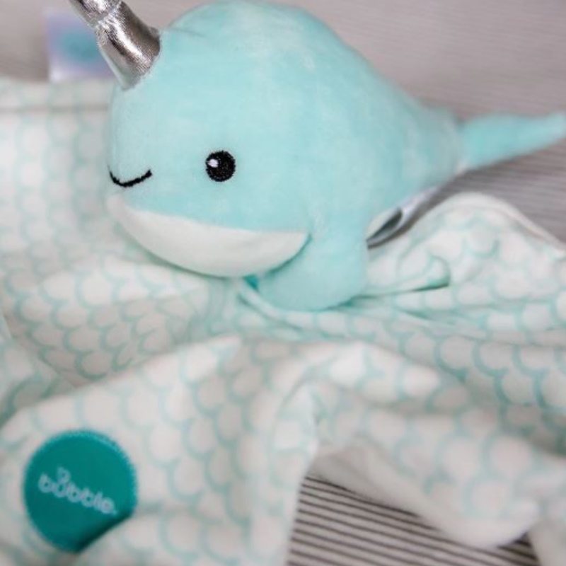 Bubble Comforter - Tusky the Narwhale
