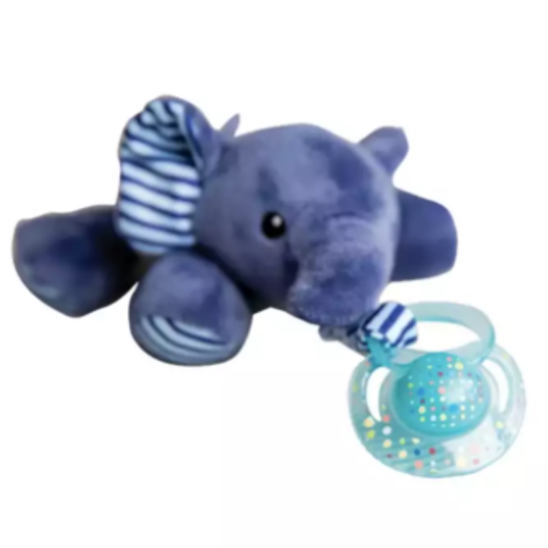 Bubble Pacifier Holder - Ryan the Elephant