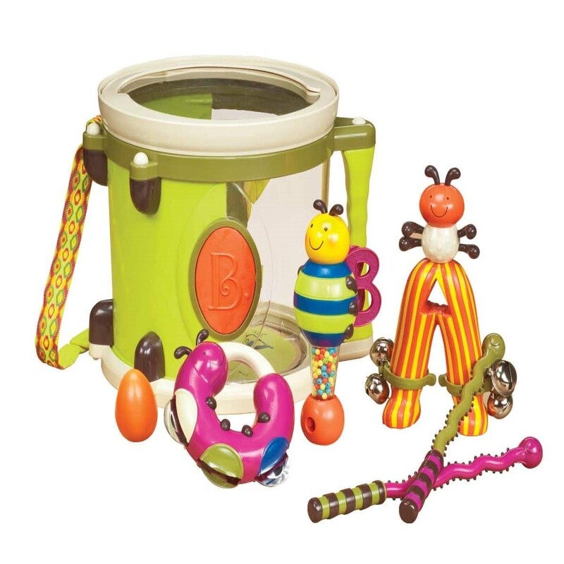 baby-fair B.Toys Parum Pum Pum Drum with 7 Instruments