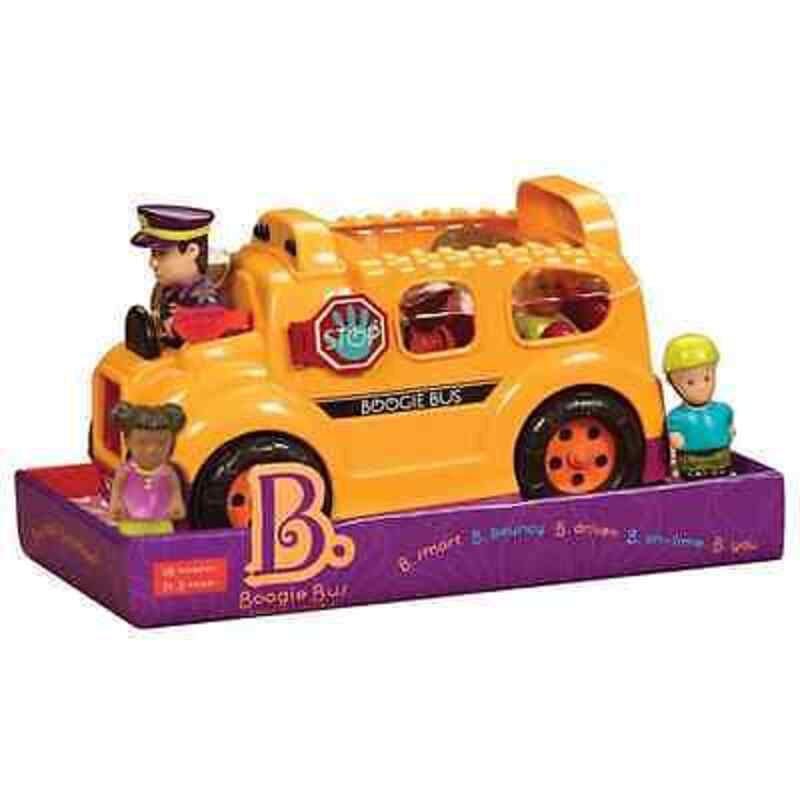 baby-fair B.Toys Rrrroll Models, Boogie Bus with Light and Sound